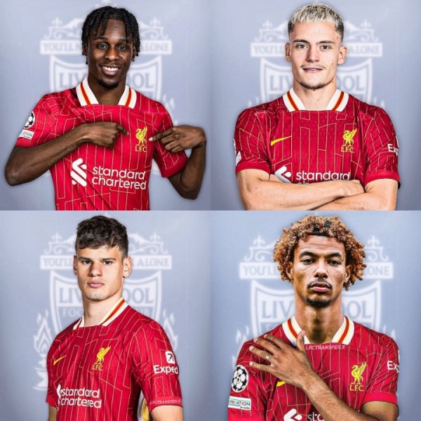 kop过年🤩利物浦夏窗已砸3.08亿买4人 还有意格伊&标价5000万镑