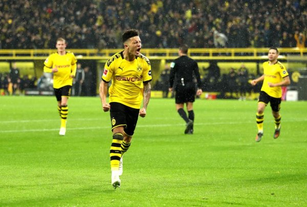 德甲-桑乔传射后伤退韦尔纳双响 多特3-3莱比锡