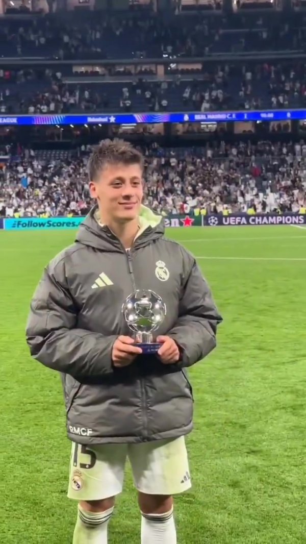 这小表情😂居莱尔得知自己当选欧冠最有价值球员，有点不敢相信😯