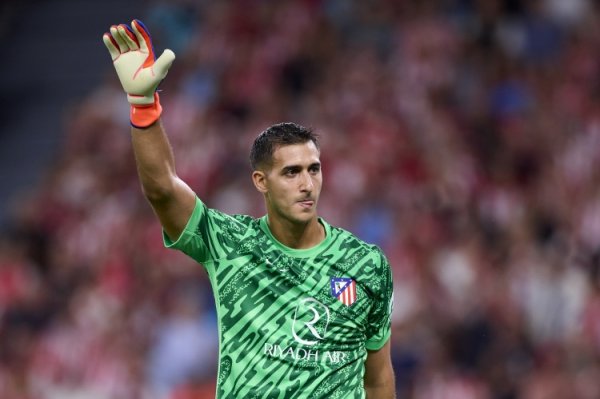 马竞官方：守门员穆索因发烧缺席练习  ，医疗队伍  建议他居家休息